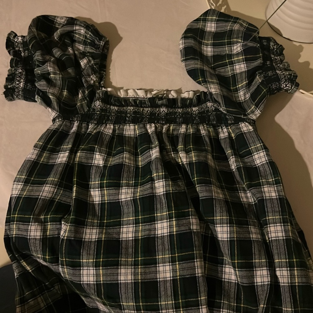 American Eagle plaid mini dress